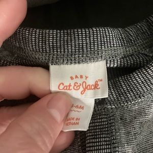 Baby cat and jack 3 to 6 months onesie